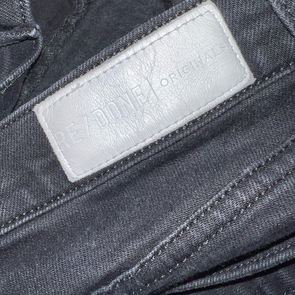 Re/Done Originals Charcoal Denim Jeans